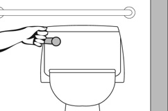 Toilet Flush Control no great than 5 pounds of pressure
